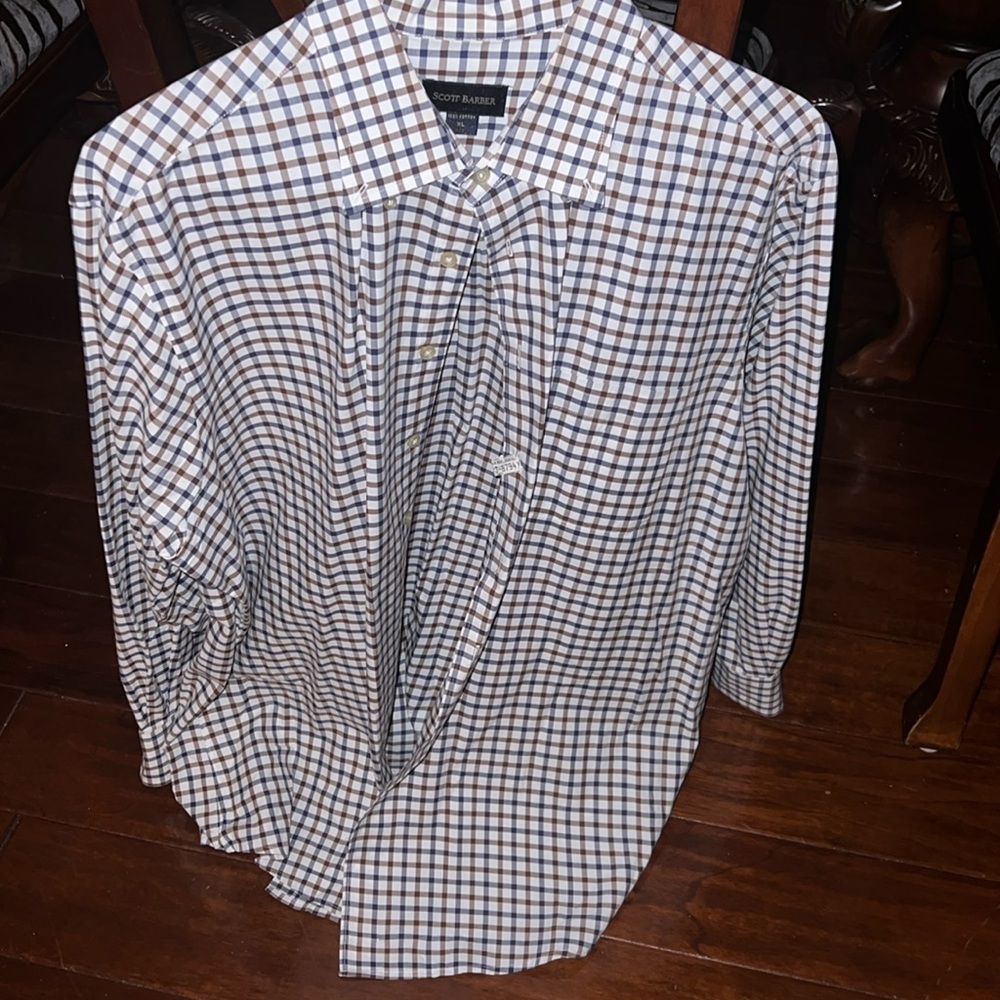 Men’s Scott Barber Long Sleeve Button Down
